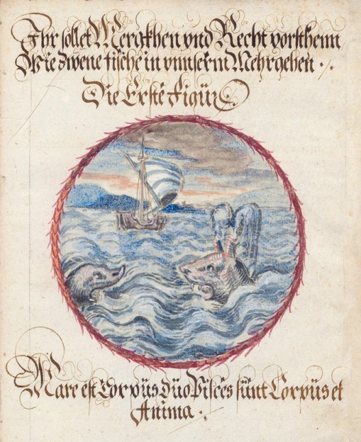 The Book of Lambspring, 1556, Figure 1, Zentralbibliothek Zürich, Ms P 2177