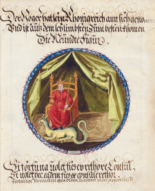 The Book of Lambspring, 1556, Figure 9, Zentralbibliothek Zürich, Ms P 2177