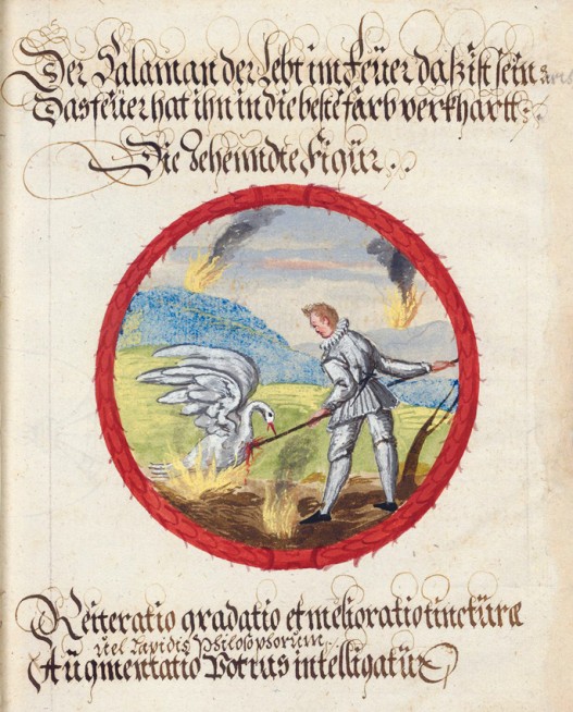 The Book of Lambspring, 1556, Figure 10, Zentralbibliothek Zürich, Ms P 2177