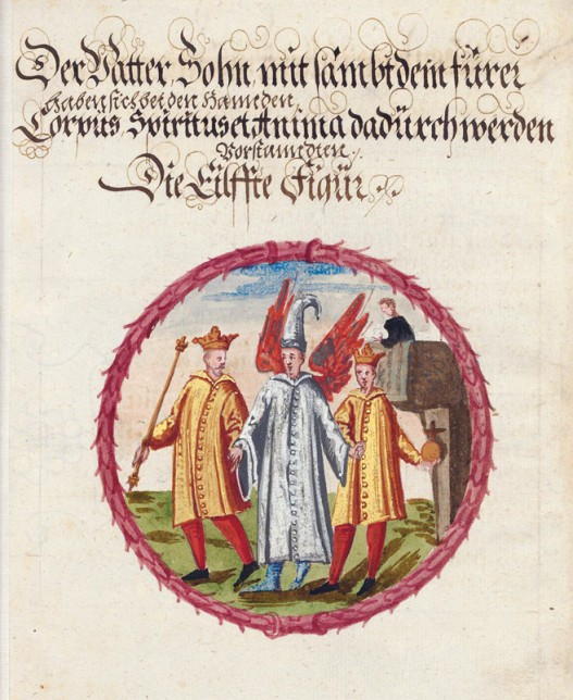 The Book of Lambspring, 1556, Figure 11, Zentralbibliothek Zürich, Ms P 2177