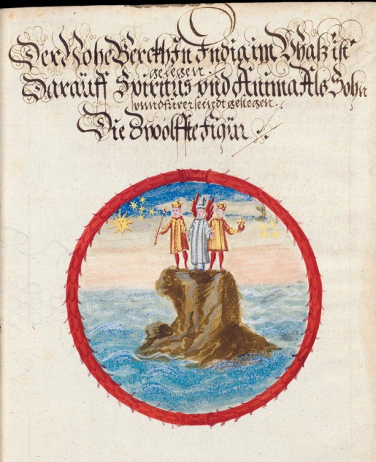 The Book of Lambspring, 1556, Figure 12, Zentralbibliothek Zürich, Ms P 2177