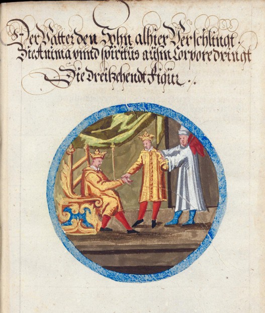 The Book of Lambspring, 1556, Figure 13, Zentralbibliothek Zürich, Ms P 2177