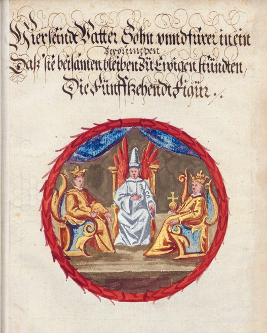 The Book of Lambspring, 1556, Figure 15, Zentralbibliothek Zürich, Ms P 2177