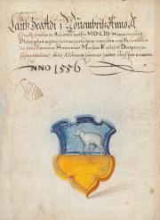 The Book of Lambspring, 1556, folio 1v, Zentralbibliothek Zürich, Ms P 2177